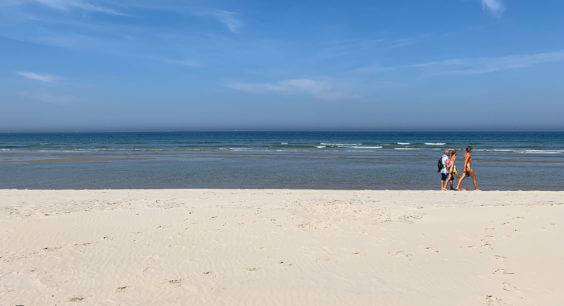 Der Strand von Terschelling.